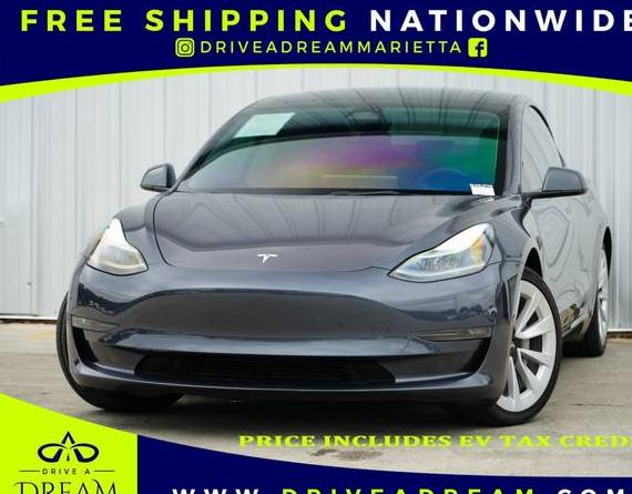TESLA MODEL 3 2023 5YJ3E1EB2PF631651 image